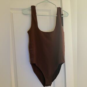 NWOT Target | A New Day Brown Bodysuit